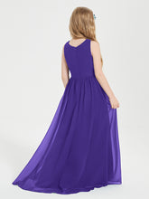 Junior Robes de Demoiselle d'Honneur Asymétriques Exquises Régence