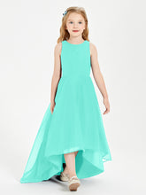 Junior Robes de Demoiselle d'Honneur Asymétriques Exquises Spa