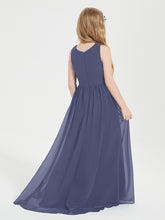 Junior Robes de Demoiselle d'Honneur Asymétriques Exquises Orageux