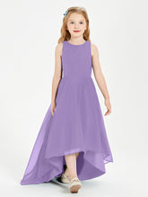 Junior Robes de Demoiselle d'Honneur Asymétriques Exquises Tahiti