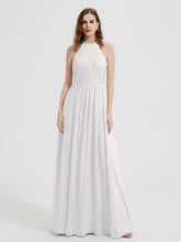 Licou Mousseline Robes Avec Corsage Plissé Ivoire