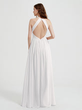 Licou Mousseline Robes Avec Corsage Plissé Ivoire