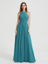 Licou Mousseline Robes Avec Corsage Plissé Jade