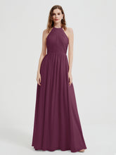 Licou Mousseline Robes Avec Corsage Plissé Mûre
