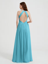 Licou Mousseline Robes Avec Corsage Plissé Piscine