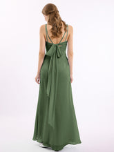 Col En Cœur Mousseline Tenue Avec Double Bretelless Olive Verte