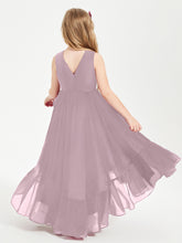 Boho Robes de Demoiselles d'Honneur Junior à Jupe en Cascade Dusk