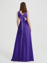 Dos Ouvert Mousseline Robes Avec Col En V Régence