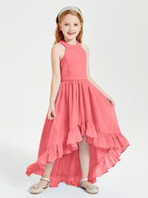 Junior Robes de Demoiselle d'Honneur Boho à la Mode Pastèque