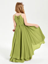 Robes de Demoiselle d'Honneur Junior en Mousseline Trèfle