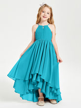 Robes de Demoiselle d'Honneur Junior en Mousseline Jade