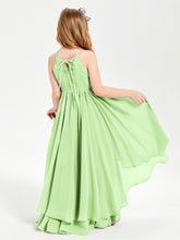 Robes de Demoiselle d'Honneur Junior en Mousseline Sauge