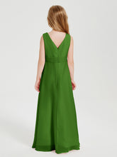 Boho Robes de Demoiselle d'Honneur Longues en Mousseline Mousse