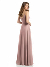 Spaghetti Bretelles Mousseline Robes Avec Col En Cœur Rose Poudré