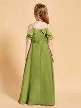 Robes de Demoiselle d'Honneur Junior à Hors de l'Épaule Trèfle