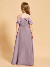 Robes de Demoiselle d'Honneur Junior à Hors de l'Épaule Dusk