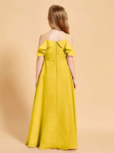 Robes de Demoiselle d'Honneur Junior à Hors de l'Épaule Souci