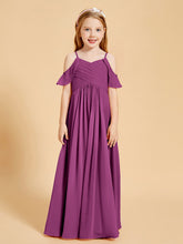 Robes de Demoiselle d'Honneur Junior à Hors de l'Épaule Orchidee