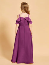 Robes de Demoiselle d'Honneur Junior à Hors de l'Épaule Orchidee
