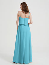 Spaghetti Bretelles Simple Robes De Demoiselle d'Honneur Piscine