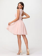 Col d'Illusion Mousseline et Dentelle Robe Rose Perle