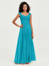 Col En Cœur Mousseline Robes Avec Dentelle Mancherons Jade