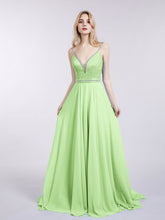 Bretelle Spaghetti Dentelle et Mousseline Robe Sauge