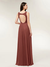 Dos Nu Robe avec Dentelle Bustier terracotta