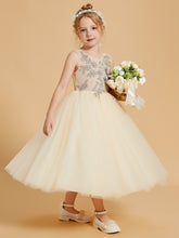 Robes de Fille Enchanteresses avec Détails en Tulle et Appliqué