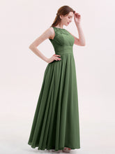 Longueur de Genou Robe Demoiselle d'honneur Courte avec Col en V Olive Verte