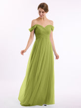 Hors De l'Épaule Col En Cœur Tulle Robe Trèfle