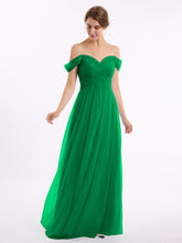 Hors De l'Épaule Col En Cœur Tulle Robe Emeraude