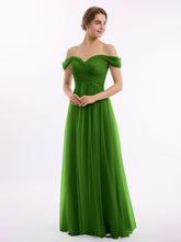 Hors De l'Épaule Col En Cœur Tulle Robe Mousse