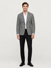 Blazer Homme à Revers Pointu avec Une Fente Simple