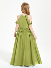 Robes de Demoiselle d'Honneur Junior à Hors de l'Épaule de Rêve Trèfle