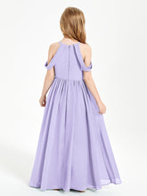 Robes de Demoiselle d'Honneur Junior à Hors de l'Épaule de Rêve Lilas