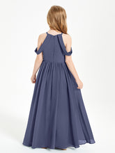 Robes de Demoiselle d'Honneur Junior à Hors de l'Épaule de Rêve Orageux