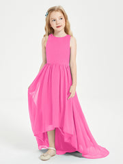 Junior Robes de Demoiselle d'Honneur Asymétriques Exquises Azalée