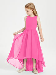 Junior Robes de Demoiselle d'Honneur Asymétriques Exquises Azalée