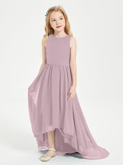Junior Robes de Demoiselle d'Honneur Asymétriques Exquises Dusk