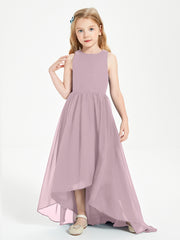Junior Robes de Demoiselle d'Honneur Asymétriques Exquises Dusk