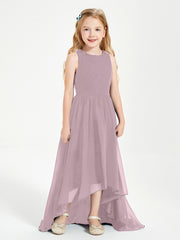 Junior Robes de Demoiselle d'Honneur Asymétriques Exquises Dusk