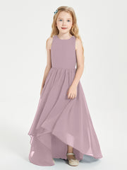 Junior Robes de Demoiselle d'Honneur Asymétriques Exquises Dusk