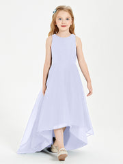 Junior Robes de Demoiselle d'Honneur Asymétriques Exquises Lavande