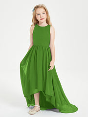 Junior Robes de Demoiselle d'Honneur Asymétriques Exquises Mousse