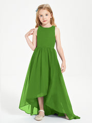Junior Robes de Demoiselle d'Honneur Asymétriques Exquises Mousse