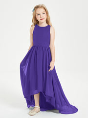 Junior Robes de Demoiselle d'Honneur Asymétriques Exquises Régence