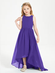 Junior Robes de Demoiselle d'Honneur Asymétriques Exquises Régence