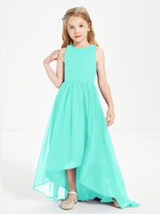 Junior Robes de Demoiselle d'Honneur Asymétriques Exquises Spa