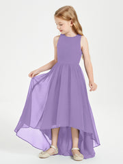 Junior Robes de Demoiselle d'Honneur Asymétriques Exquises Tahiti